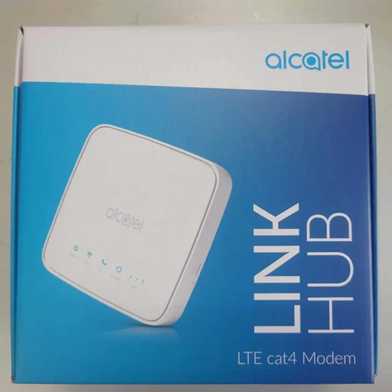 Unlocked Alcatel HH41NH 4G WiFi Router Modem Mini Outdoor Hotspot 150mbps Pocket MiFi With Two RJ45 Ethernet Ports Sim Card Slot