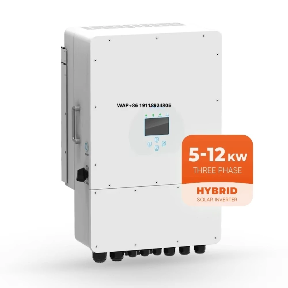 US Version Deye Solar Inverter Single Phase Nversor Hibrido 110V 120V 8Kw Hybrid Inverters  for Home Solar System