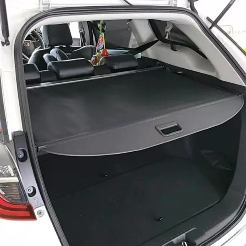 Rear Trunk Cargo Cover For Honda FIT Shuttle 2015-2024 Shield Shade Curtain Partition Board Privacy Blinds Security Accessories