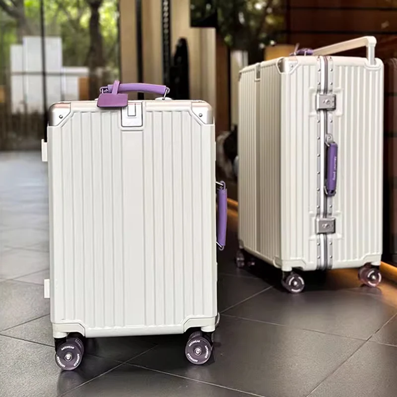 

KLQDZMS Чемодан Новый 20-дюймовый посадочный бокс 24 "26" 28 "30 дюймов Большой вместительный чемодан на колесиках Универсальный чемодан на колесиках