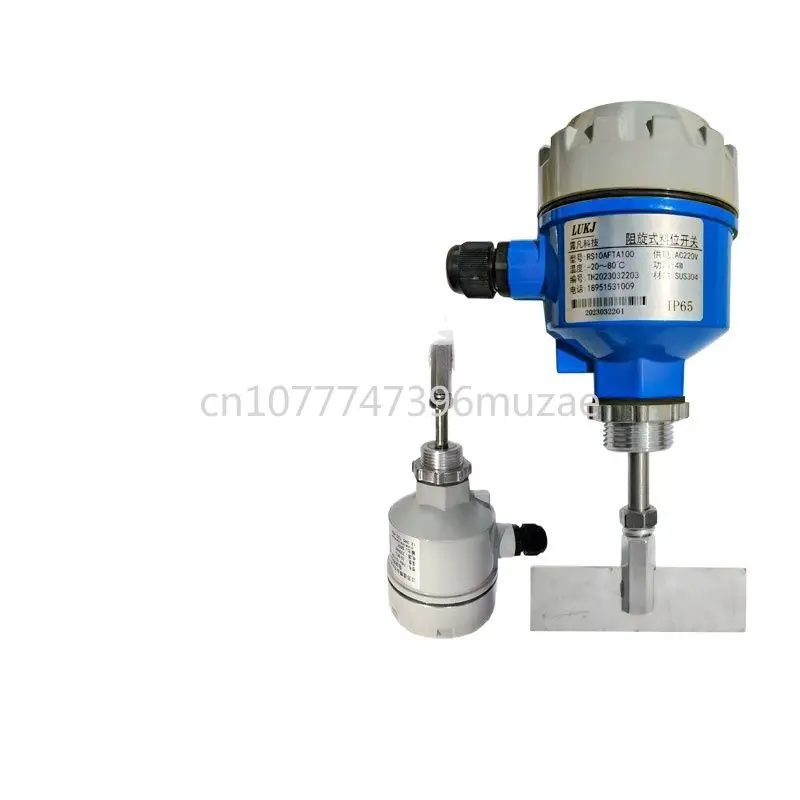 Explosion-proof Control of Cement Silo the Thread Type 24V 220V Anti Rotation Level Sensor Switch Rotary Level Meter