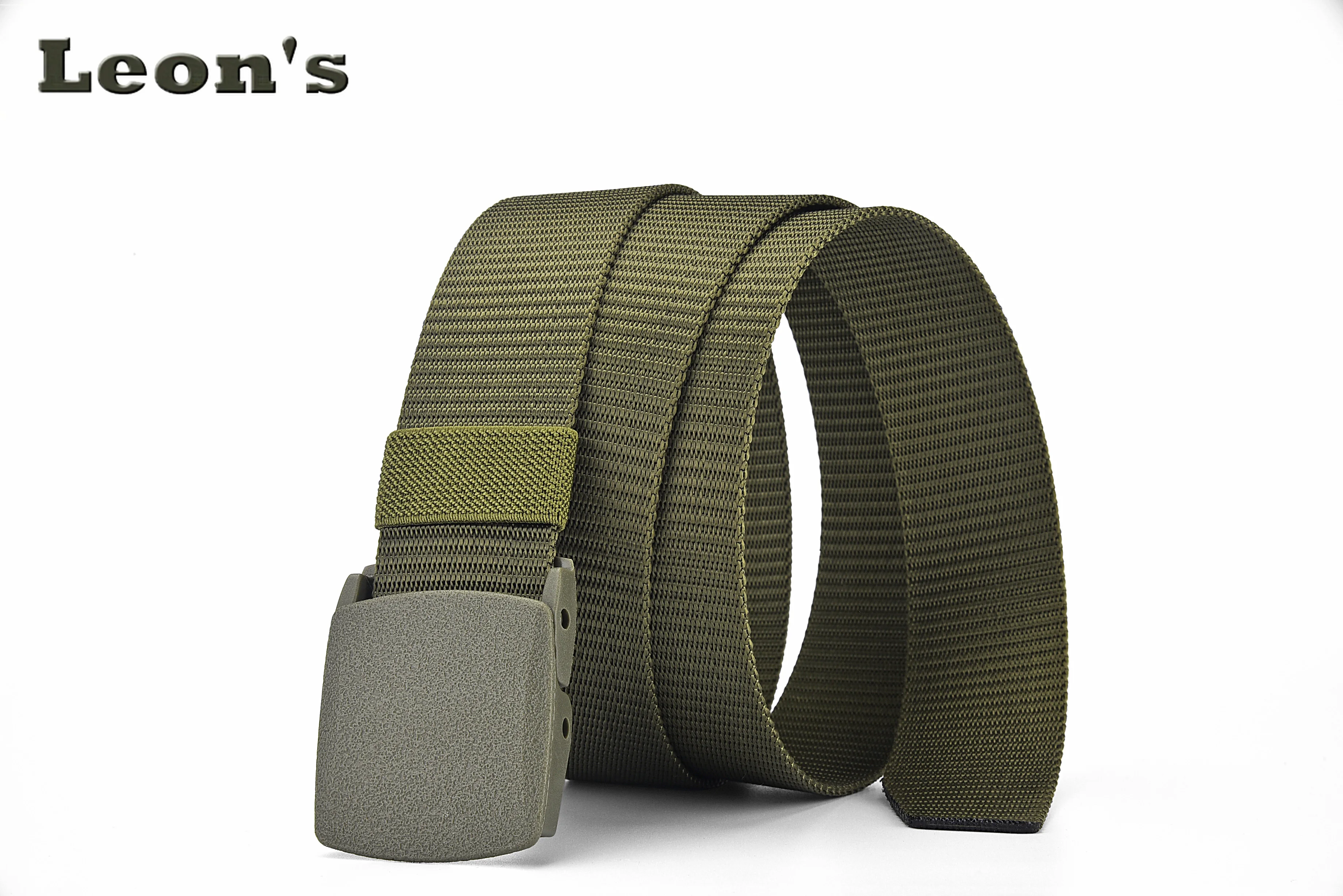 Men Women Tactical Webbing Belt Quick Release Buckle Lightweight Breathable Quick Dry Outdoor Military Hiking Work Waist Belt
