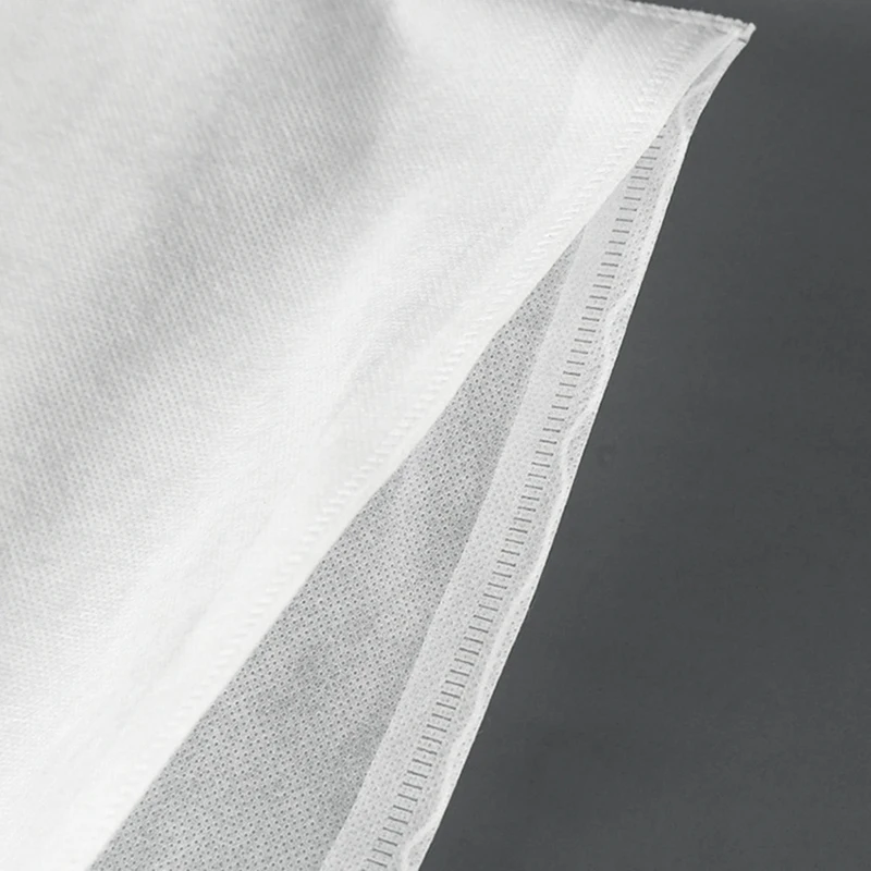 100 buah tas penyimpanan bening tali serut tahan debu penutup debu sepatu perjalanan tas organisasi rumah 24X38cm