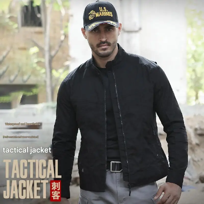 

Тактическая куртка Archon, мужская весенне-осенняя куртка с воротником-стойкой, короткая уличная куртка в стиле милитари с вентилятором, водонепроницаемая и ветрозащитная