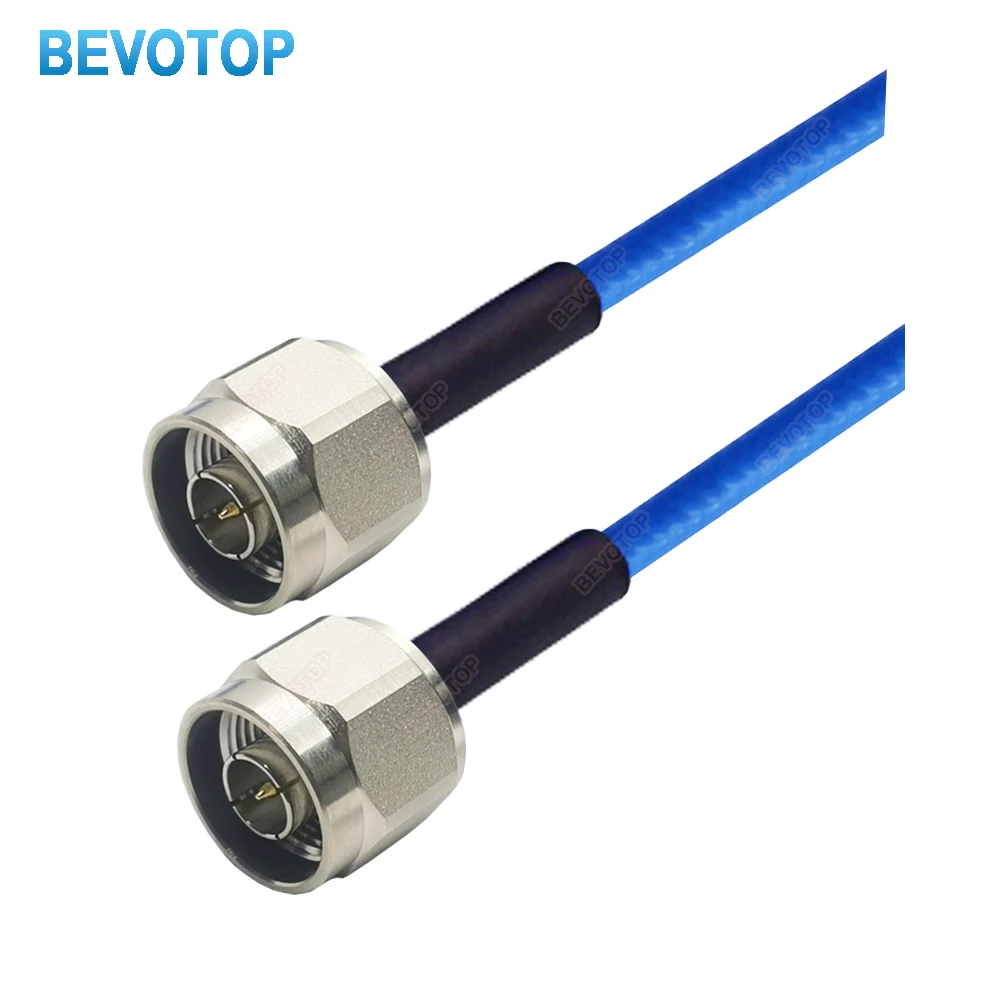 18GHz SS402 High Frequency Low Loss Test Cable N Male to N Male RF Coaxial Pigtail Jumper for Quality Signal Testing