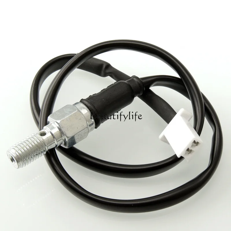 

Motorcycle electric vehicle brake pump induction switch screw hydraulic disc brake single hole 10x1.25 switch