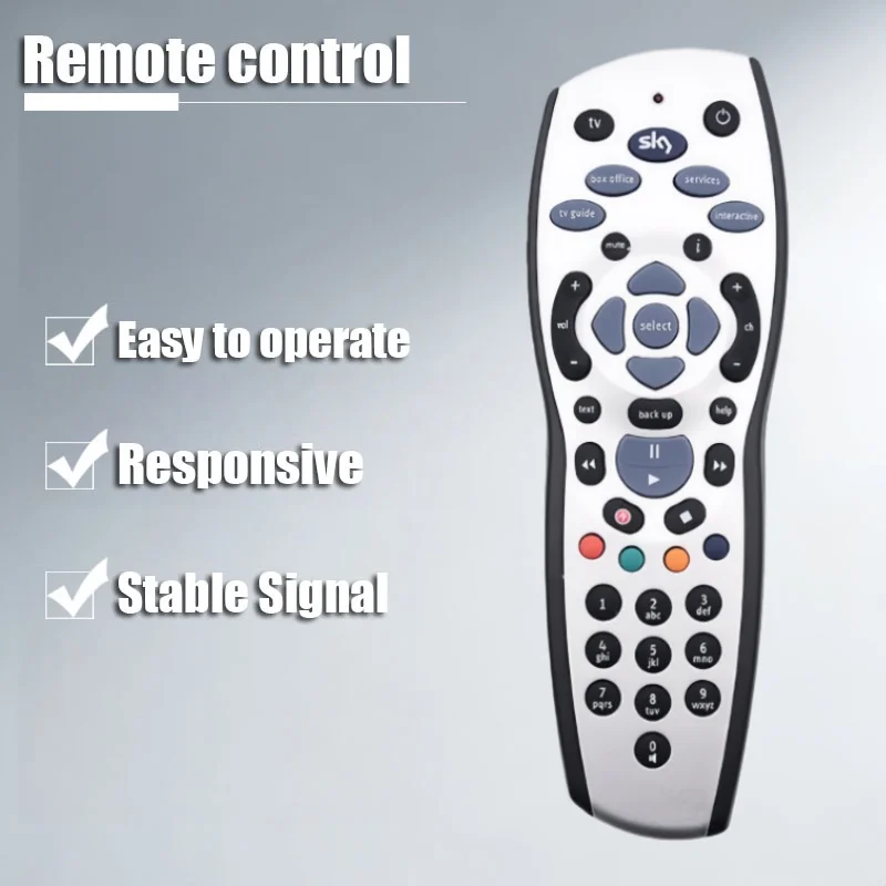 

LY Spot Goods SKY HD plus Set-Top Box Пульт дистанционного управления UK Rev.9 V9 Трансграничный совместимый английский европейский пульт дистанционного управления для Sky HD