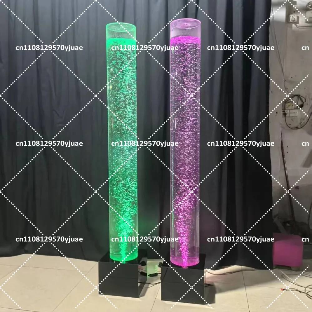 LED Bubble Tube Floor Lamp with Color Changing Sensory Room Light