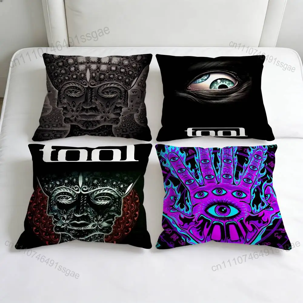 

Band T-Tool S-Schism Square Pillow Cover Decorative Throw Pillow Case for Sofa Couch Bed Home Car Living Room Decoration