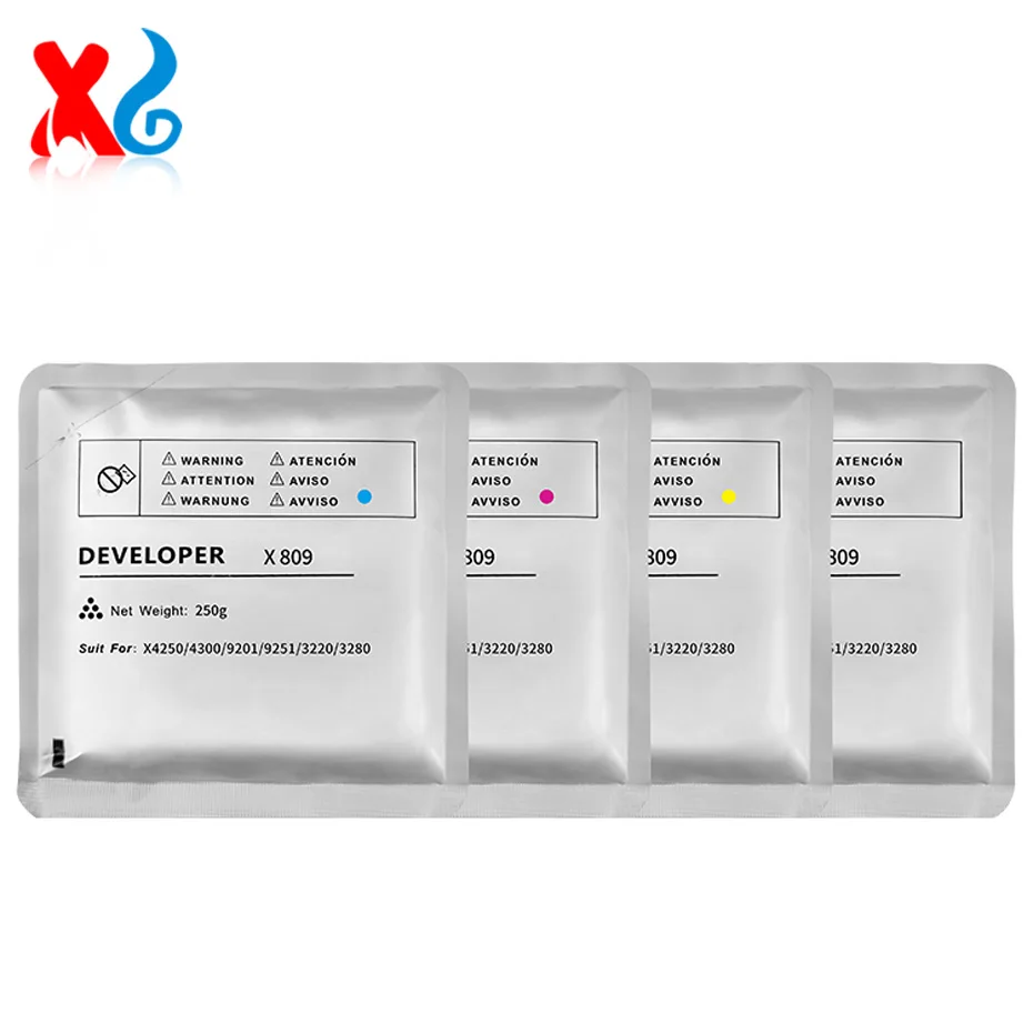 X809 X804 Developer for Samsung X4250 4300 9201 9251 3220 3280 Iron Ink Carrier 250g