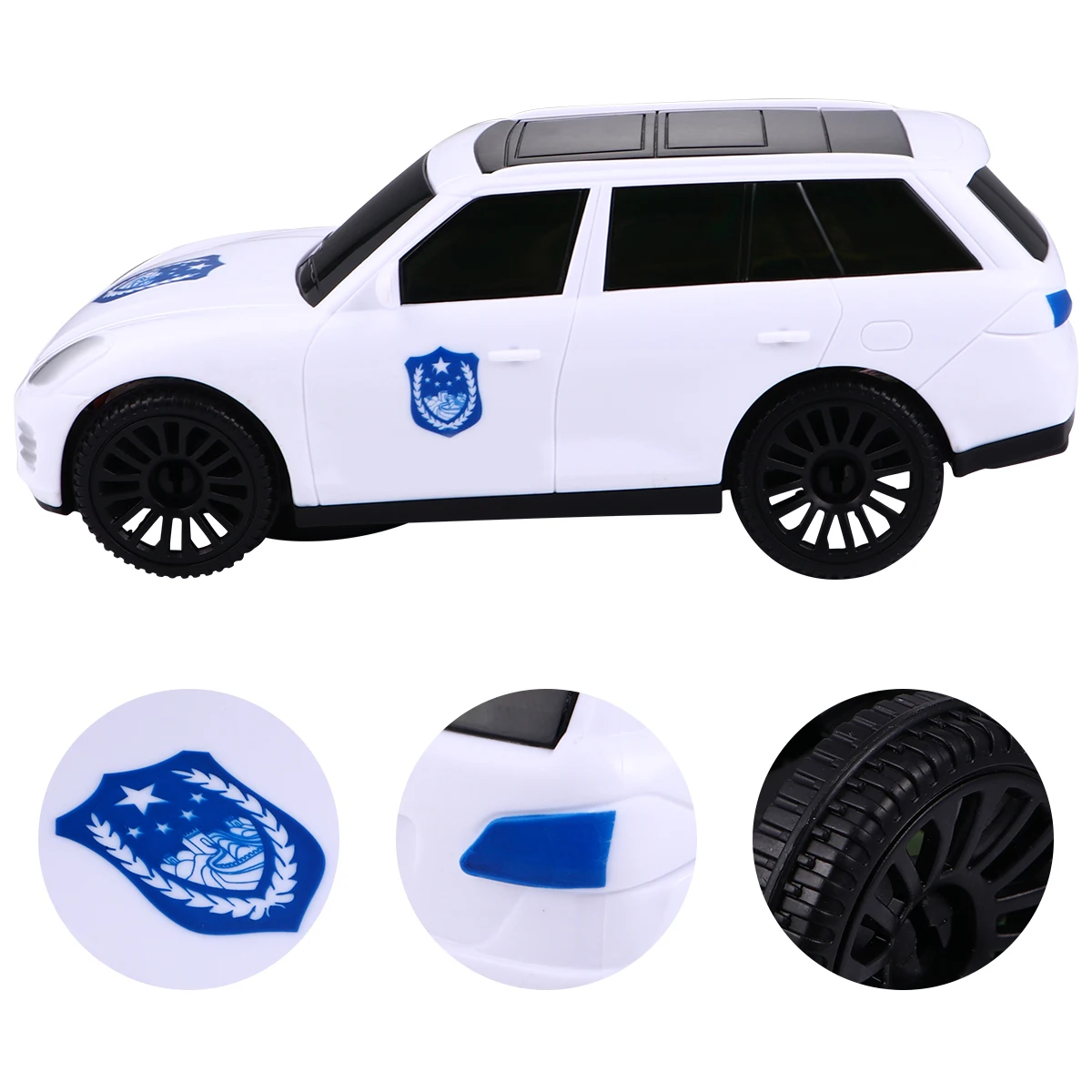 Brinquedo elétrico de plástico veículo carro de polícia para crianças modelo piso deslizante crianças carro de polícia brinquedo crianças aprendendo
