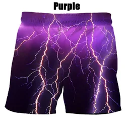 New Summer Hot Sale Lightning Fashion 3d Printing Men's Women Casual Summer Shorts Cool Shorts