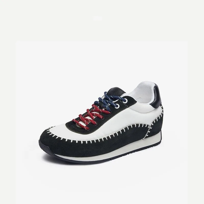 Classic Brand Comfortable Round Toe Sport and Leisure Shoe Hidden Heel Anti Slip Outdoor Walking Shoe Spring/Autumn Leisure Shoe