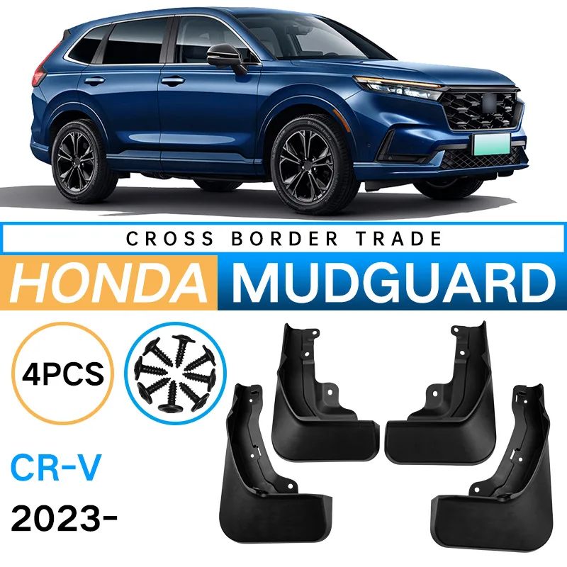 

Car Mudguard For Honda CRV CR-V 2023 2024 2025 Fender Mud Flaps Guard Splash Mudguards Auto Accessories