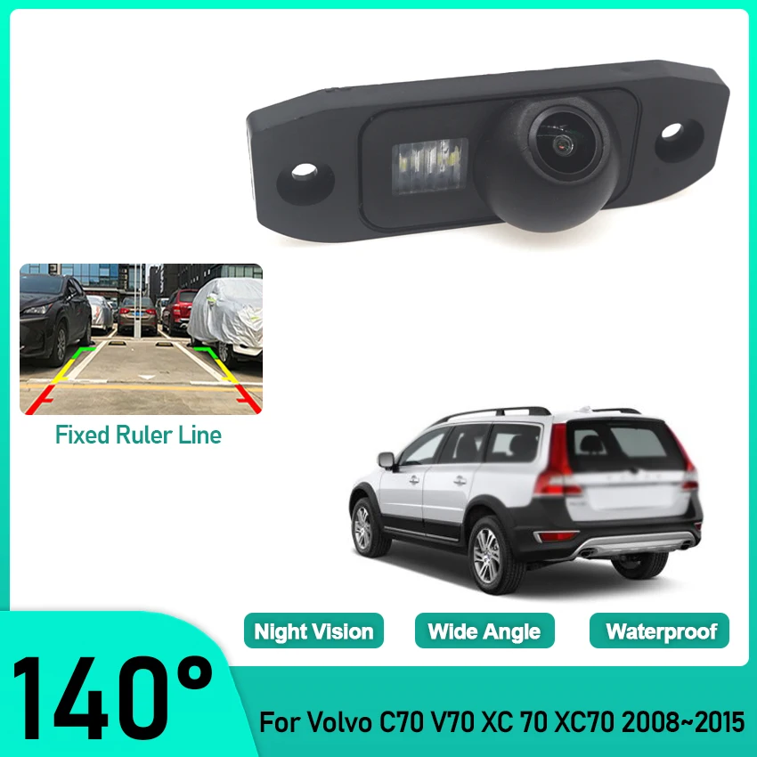 

For Volvo C70 V70 XC 70 XC70 2008 2009 2010 2011 2012 2013 2014 2015 Car Rear View Reverse Backup CCD HD Camera Night Vision