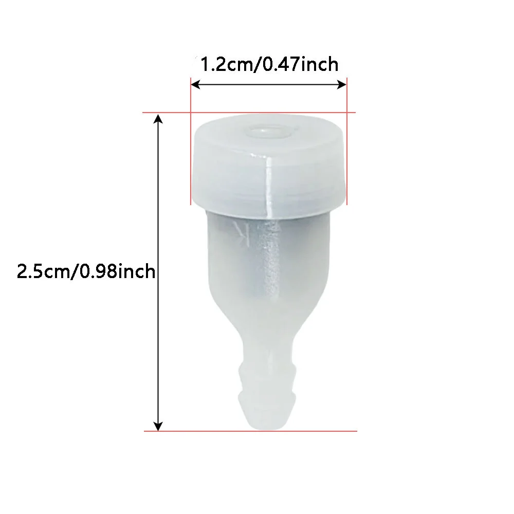 20 PCS For Chainsaw Brushcutter Trimmer Chainsaw 4500 5200 2500 Garden Power Tool Fuel Tank Breather Vent Air Check Valve