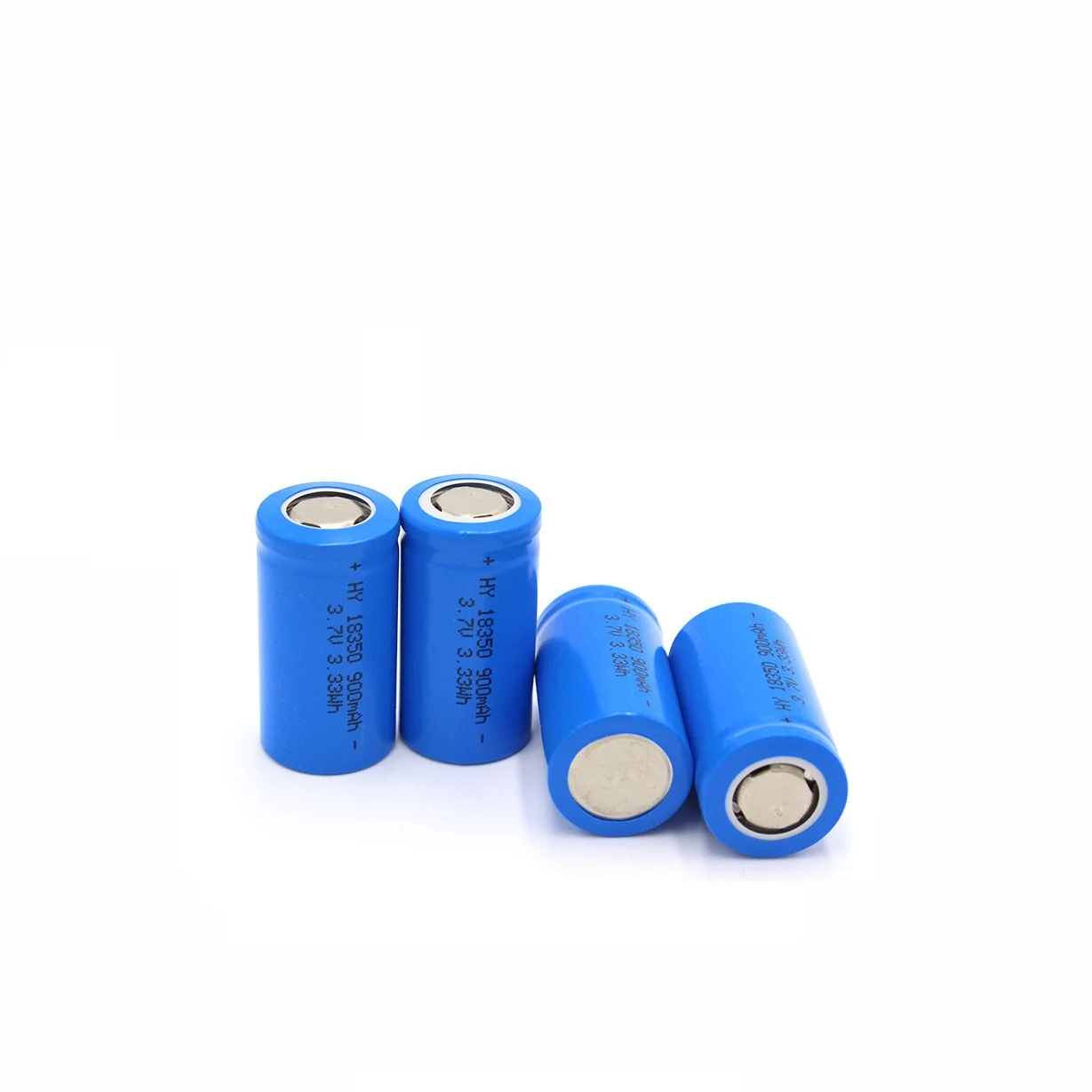 Li-ion 18350 Battery 3.7V 900mAh Rechargeable Battery Lithium 900mAh Batteries for Camera LED Flashlights Doorbells