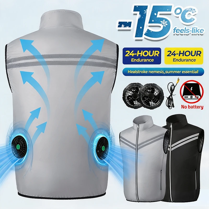 gilet-climatise-portable-pour-hommes-et-femmes-veste-sans-manches-avec-ventilateur-effet-de-refroidissement-15°c-gilet-de-securite-respirant-pour-le-travail-par-temps-chaud