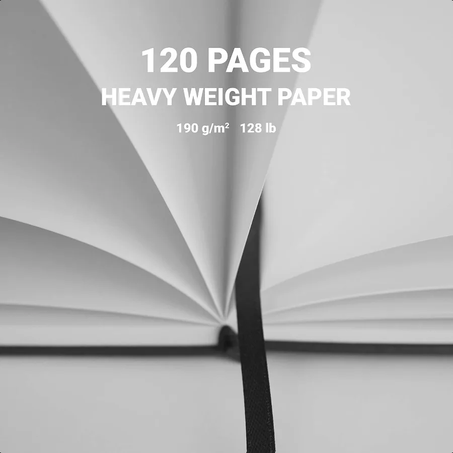 غلاف فني كراسة الرسم 10x10 مربع رسم مجلة 2 حزمة 240 صفحة 180GSM ورقة سميكة الغلاف الصلب كتاب رسم لرسم يوميات #5