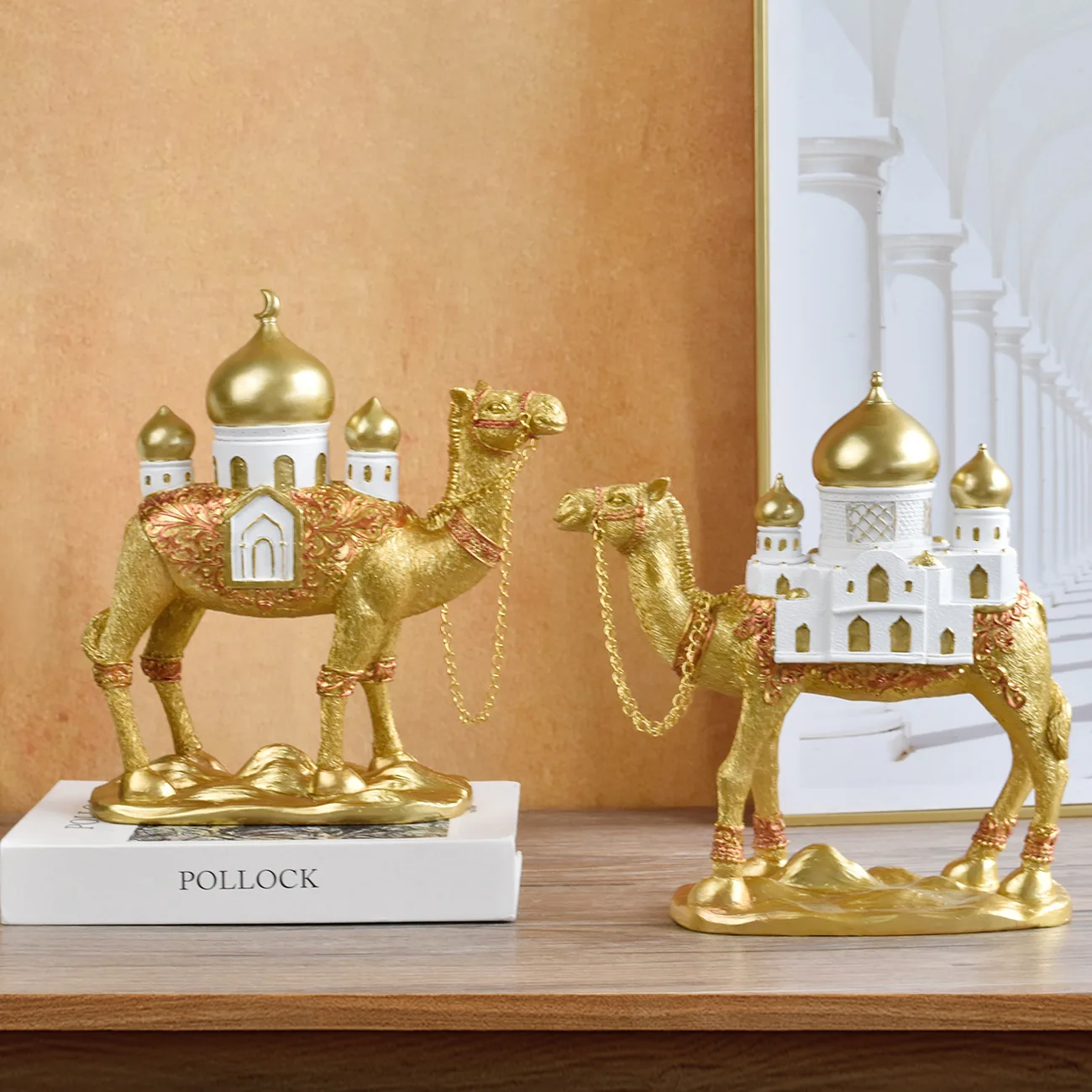 

Zml resin crafts ornaments home office living room decoration statue ornaments