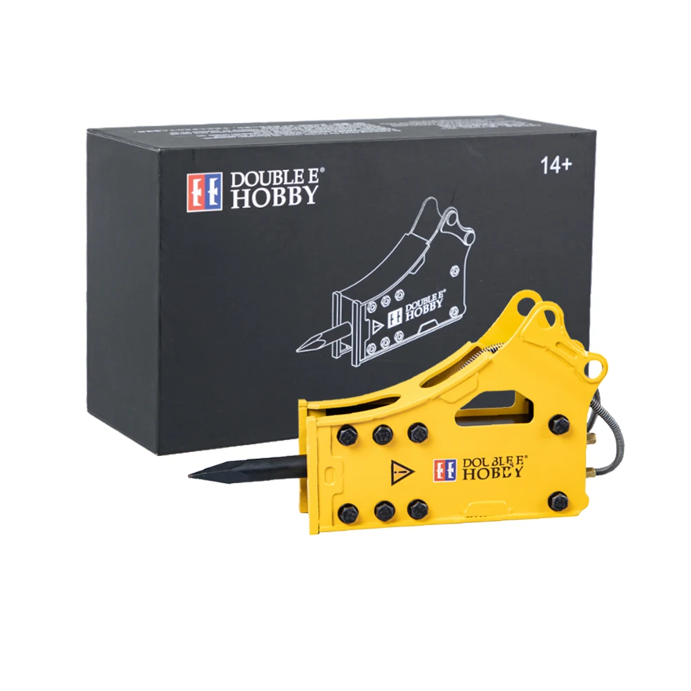 S014-001 Double E EC160E Metal Hammer For 1:14 RC E010 E111 Excavator Electric Rock Breaker
