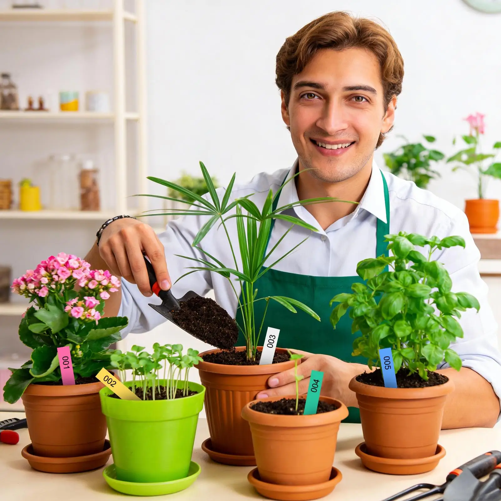 

Метки для сада, 500 шт., таблички для овощей, этикетки для растений, для цветов, для использования на улице и в помещении, для теплиц, для двора, патио, приподнятых грядок