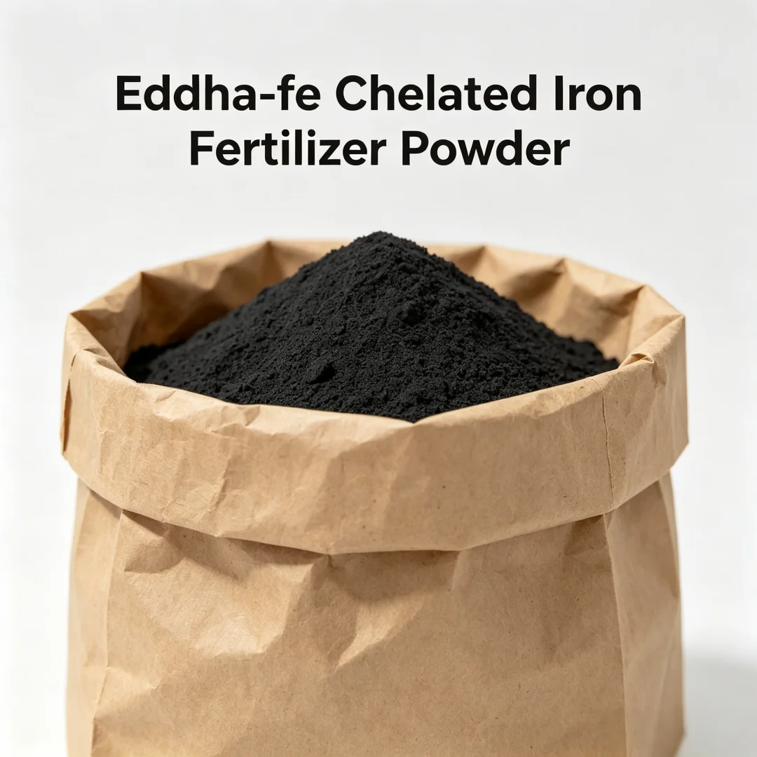 EDDHA-FE Chelated Iron Fertilizer Powder Iron ≥6% Fast Soluble Plant Nutrient Fix Yellow Leaves For Lawn Flower Garden Care