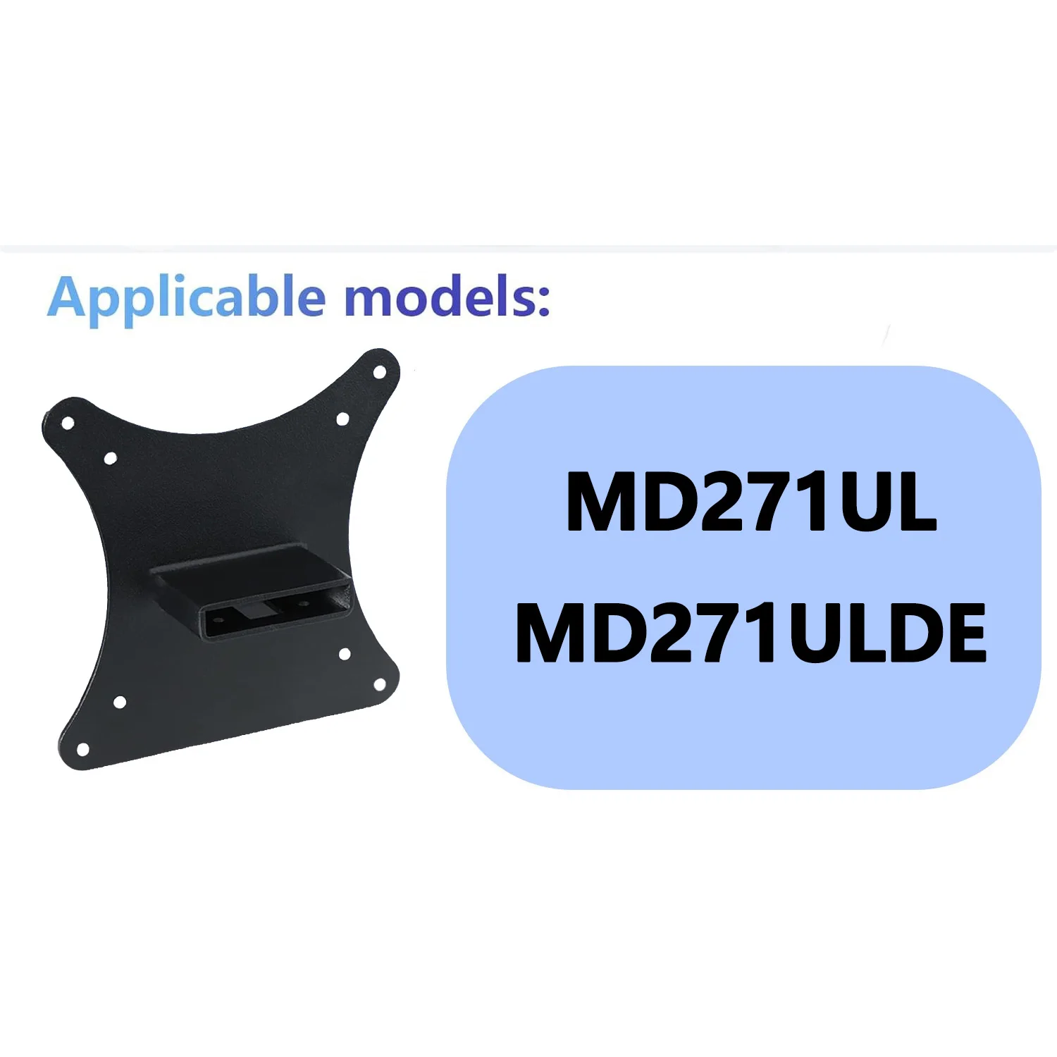 New VESA Adapter for Msi MD271 MD271UL MD271ULDE by Mount Bracket for VESA 75x75 &100x100 Monitors Arms Stands