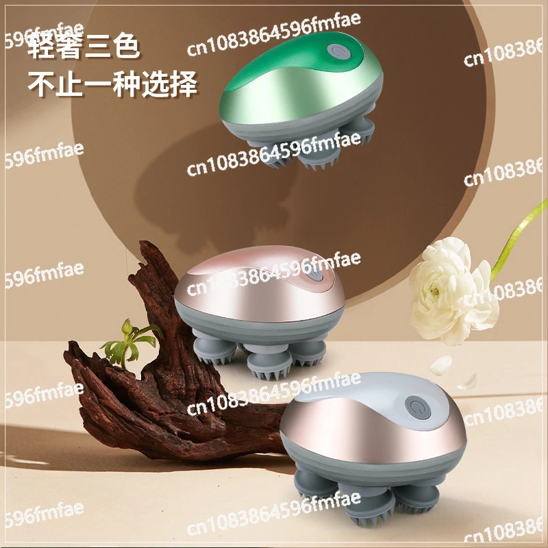 Scalp Massager Mini Octopus Dragon Claw Hand Charging Multifunctional Kneading Vibration Massager Head Massager