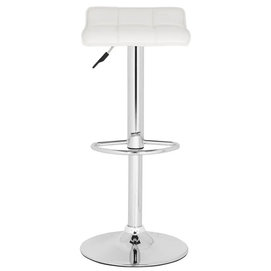 

Home Collection Lamita White Adjustable Swivel Gas Lift 22.430.9inch Bar Stool