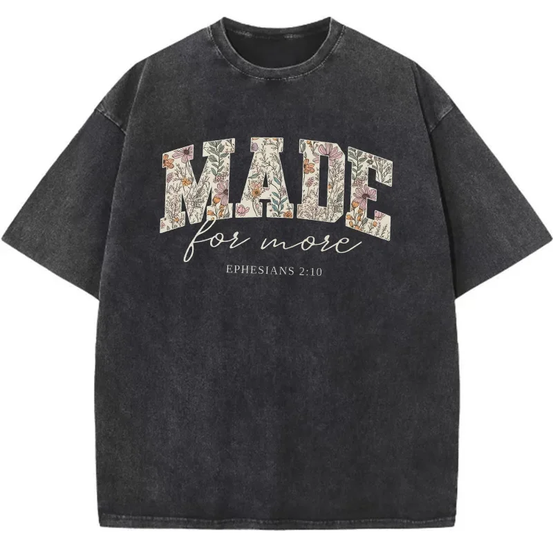 Christian Shirts Bible Verse Comfort Tshirt Cute Christian Tee for Women Unisex Religious Vintage Clothes Harajuku m