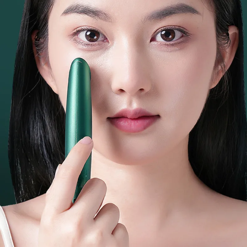 Przenośny masażer do oczu w kształcie długopisu, urządzenie do infuzji do twarzy, liftingujące i ujędrniające, do użytku domowego w spa, prezent dla kobiet na urodziny lub Boże Narodzenie.