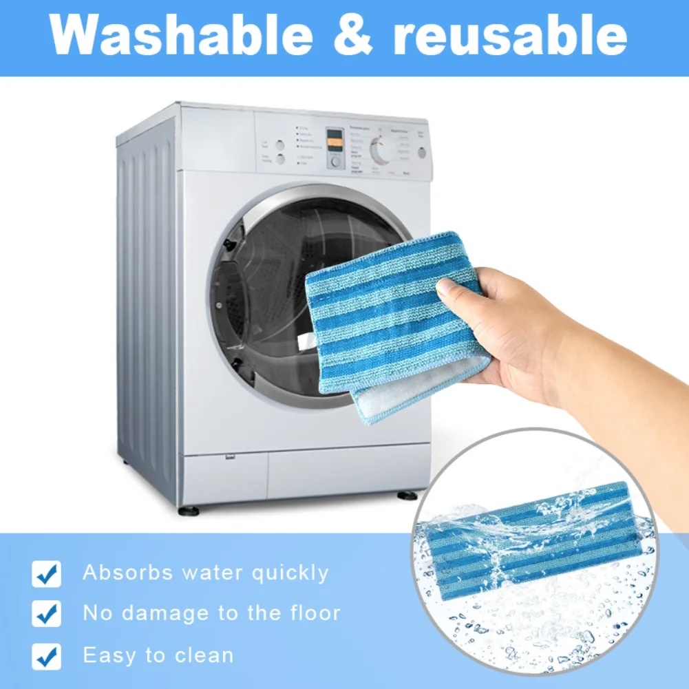 

Microfiber Floor Cloths for XC3131 XC3132 XC3133 Washable Reusable Cleaning Pads for Enhanced Floor Care and Maintenance