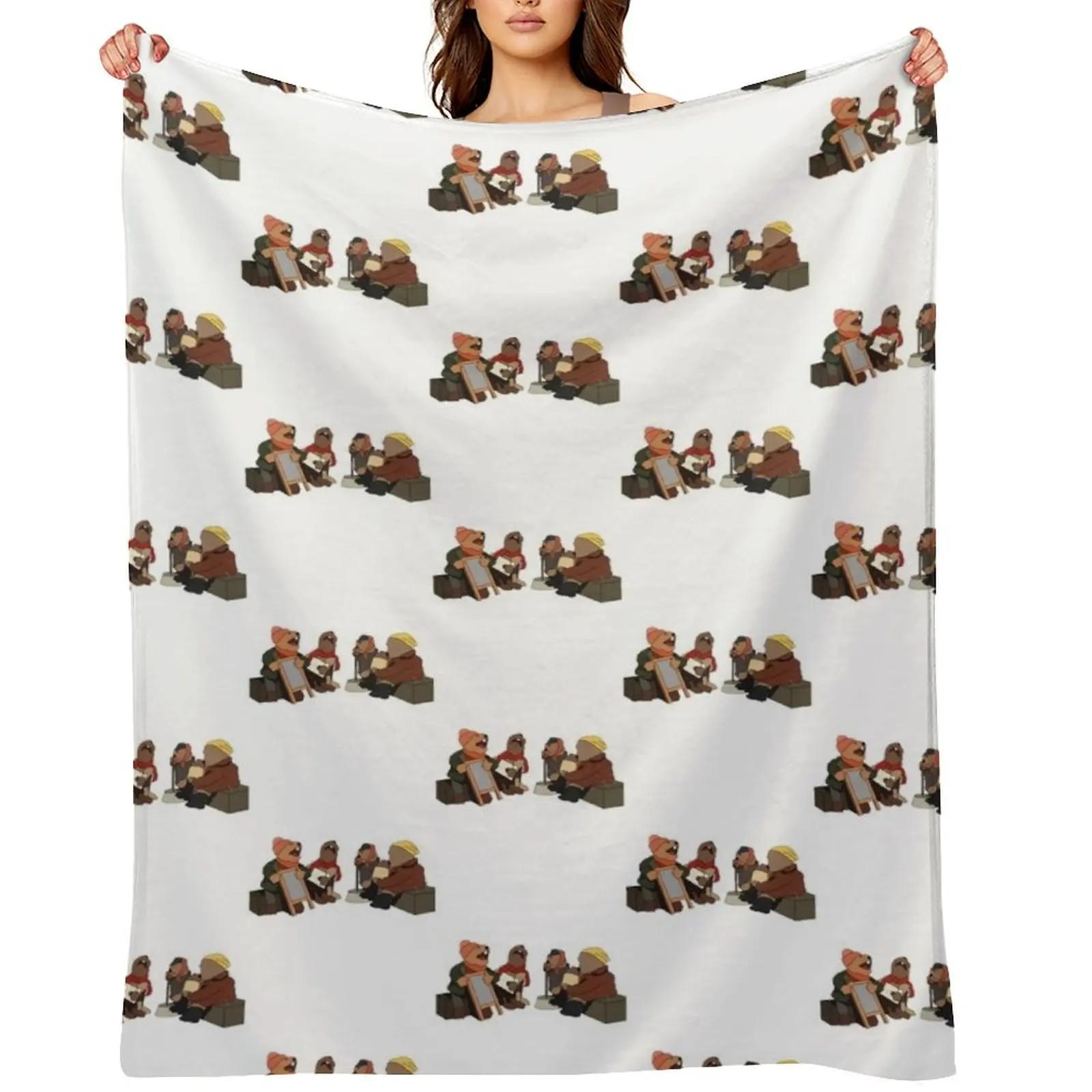 

emmet otters jug band Throw Blanket Giant Sofa valentine gift ideas For Sofa Thin halloween Blankets