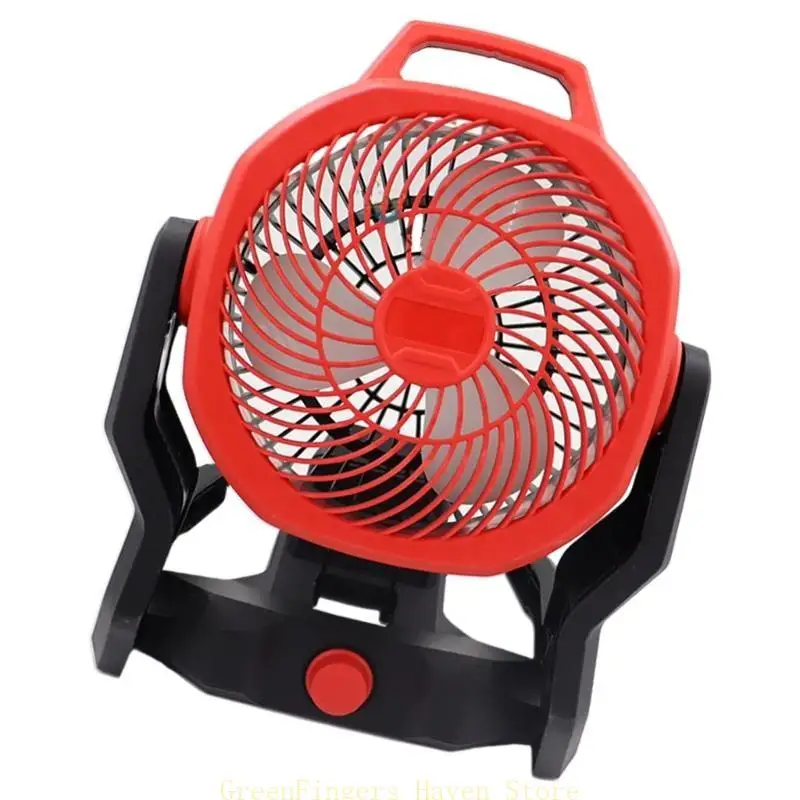 

F68D Portable High-power Outdoor Camping Fan Rechargeable Air Coolers Shake Head