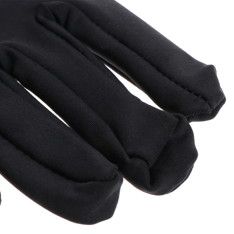 Practical Jewelry Gloves Black Gloves Coin Silver Inspection Gloves Work Gloves