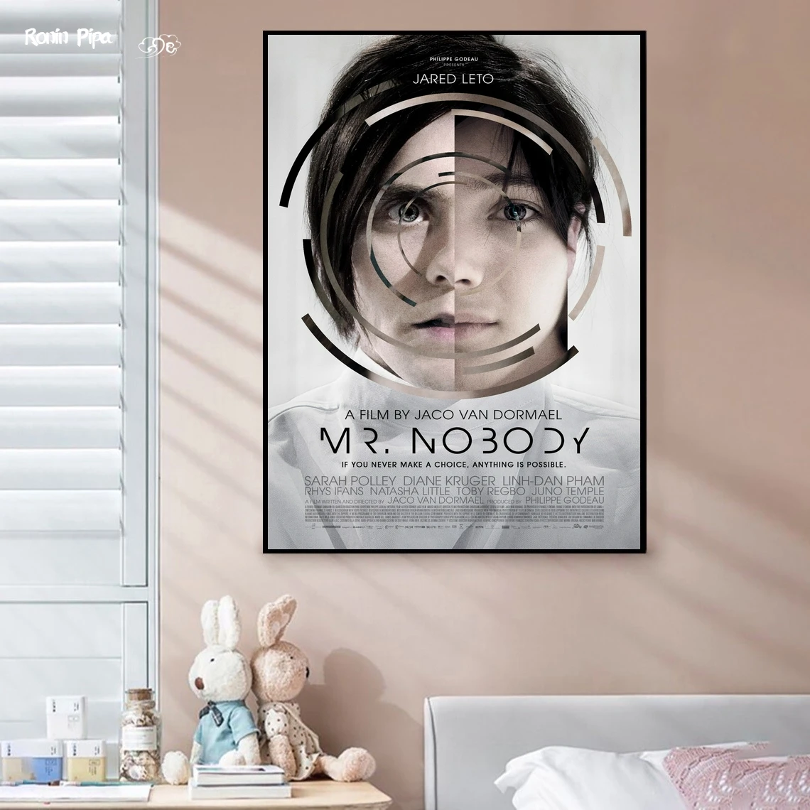 السيد لا أحد الفيلم الكلاسيكي المشارك الفن طباعة حائط لوح رسم صور غرفة المعيشة ديكور المنزل (بدون إطار)