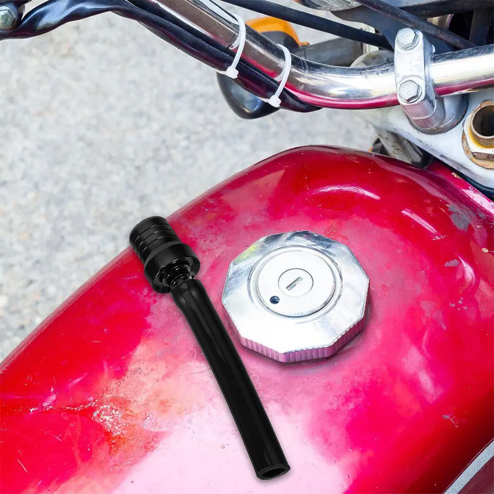 

4Pcs Dirt Bike Gas Tank Vent Cap Black One Way Breathable Valve Tube High Temperature Resistant for Off-Road Motorcycles Atv