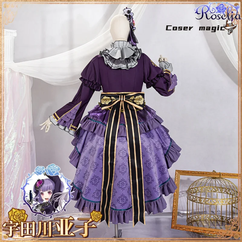 Anime Bang Dream! Ako Udagawa Cosplay Kostuum Uniform Halloween Carnaval Party Kerst Spelen Rol Kleding Kleding