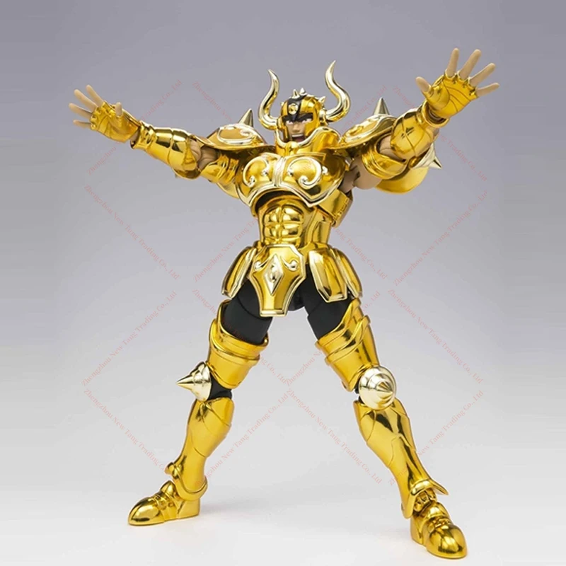 [In Stock] Metal Club/MC Saint Seiya Myth Cloth EX Taurus Aldebaran 24K/Mirror Gold Zodiac Knights Action Figure