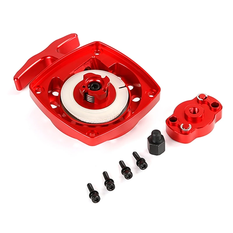 Easy To Start Pull Starter For 45CC 71CC 4 Bolts Engines For 1/5 HPI ROFUN BAHA ROVAN KM BAJA 5B 5T 5SC Rc Car Parts