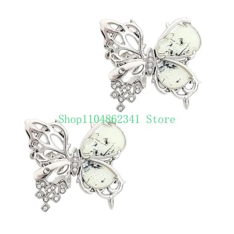 5asd staccabile decorativo fibbie in Durabilità Disteria in metallo Fissatrici in metallo per vari stili jeans