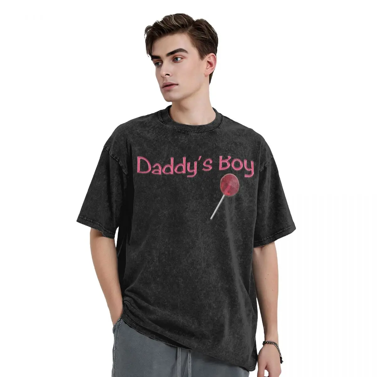 

Daddy's Boy in Pink T-Shirt graphics graphic t shirt vintage luxury clothes men