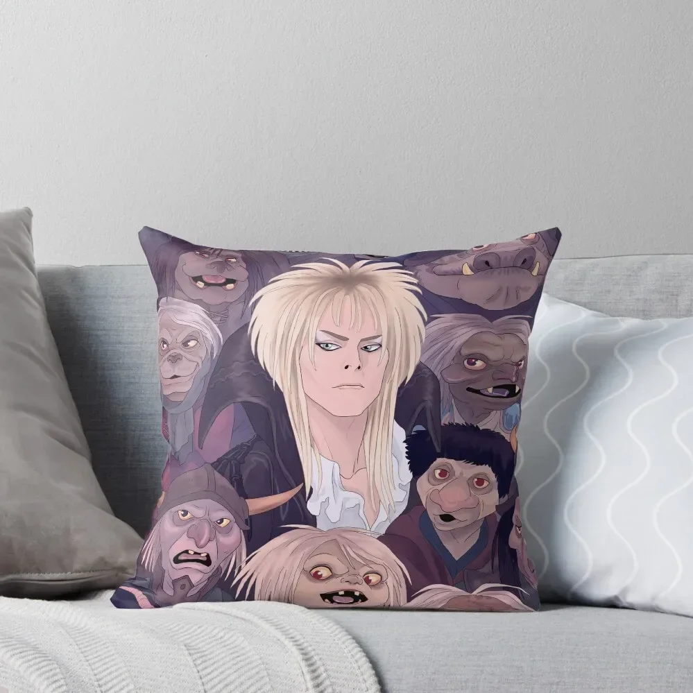 The Goblin King Throw Pillow Decorative Cushions Decorative Cushion Cover Pillow