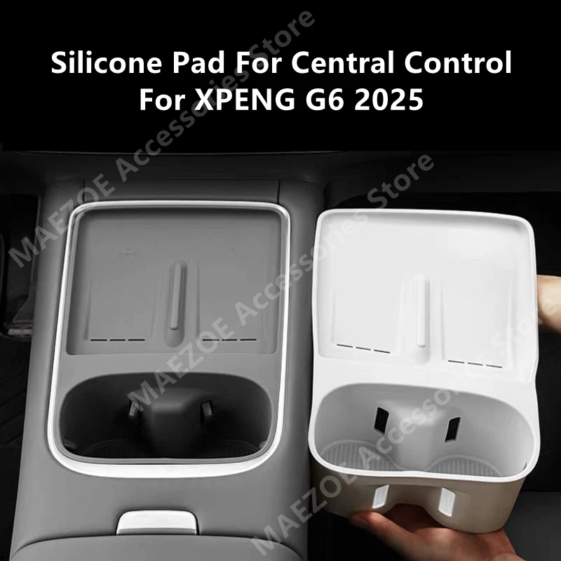 

For XPENG G6 2025 Silicone Pad For Central Control,Car Interior Decoration Modification Protection Accessories Refit