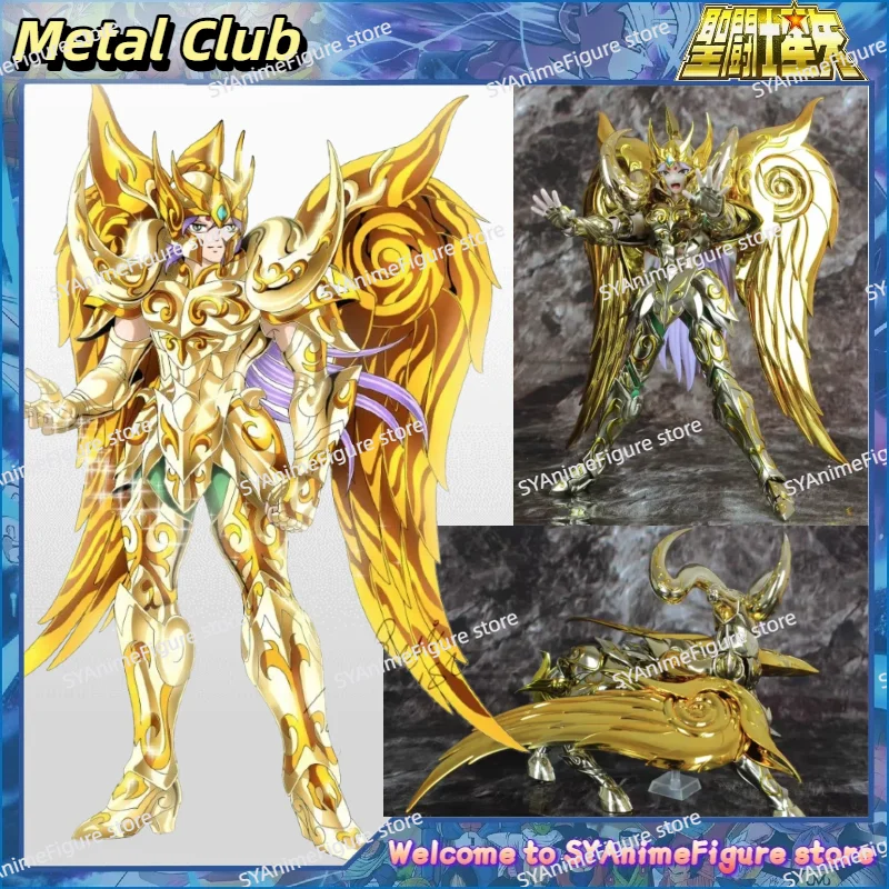 

In Stock Metal Club/MC Saint Seiya Myth Cloth EX Aries Mu SOG with Totem/Object Gold Knights of The Zodiac Action Figure Toys