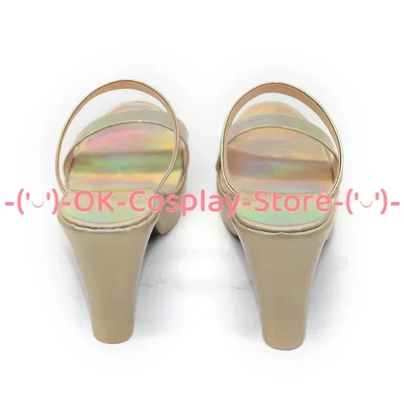 [حسب الطلب] أحذية هيلين التأثيرية NIKKE آلهة النصر أنيمي لعب الأدوار الدعائم حفلة كرنفال بولي Boots الأحذية الجلدية