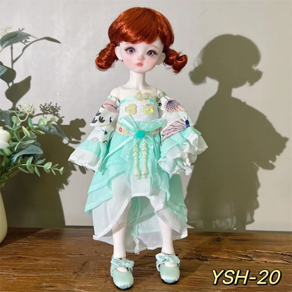 Moda na moda 30cm roupas de boneca muito casual 1/6 bjd conjunto de roupa de boneca vestido de boneca bonito (sem bonecas e sapatos)