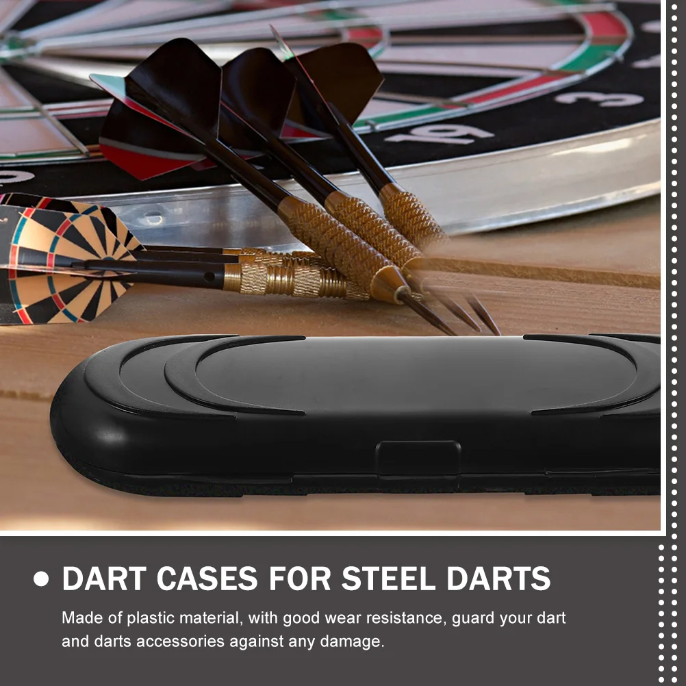 3-teilige Dart-Aufbewahrungsbox, Taschenträger, stabiler Koffer, Stahl-Reisetasche, kleine Kunststoff-Tragetasche