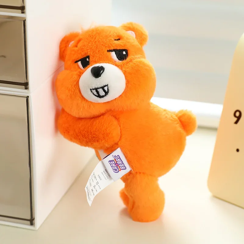 Care Bear 3DRefrigerator Magnet Bear Plush Toys Rainbow Bear Chain Bag Coin Purse Staffed Doll Kawaii Room Decor Birthday Gift